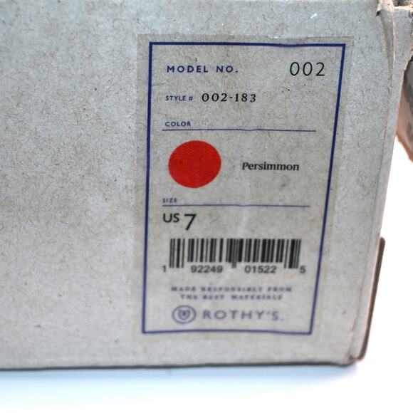 NWT: Rothy's The Point Persimmon Size & - Picture 3 of 9